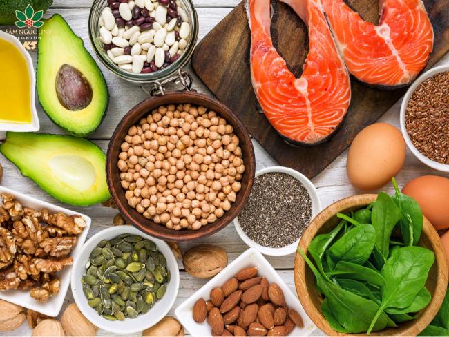 Những thực phẩm giàu omgea-3, protein rất tốt cho trí não.