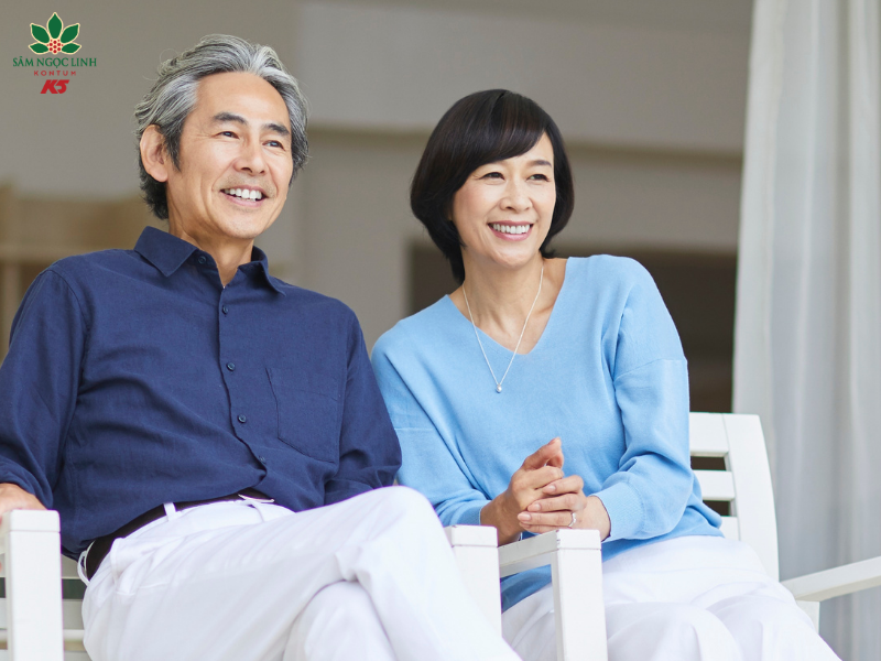 Trà Sâm Ngọc Linh phù hợp cho những người trung niên.