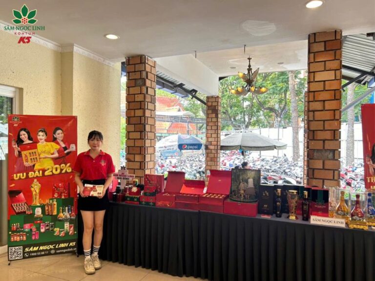 Gian hàng K5 tại sự kiện.
