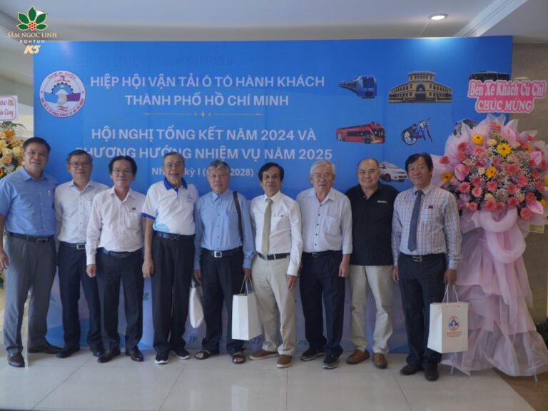 Đại diện Sâm Ngọc Linh K5 tham dự Hội nghị tổng kết của Hiệp hội vận tải ô tô hành khách TP. HCM.