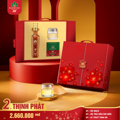  Hộp quà Thịnh Phát là lời chúc mọi điều tốt lành, phát triển và thịnh vượng.