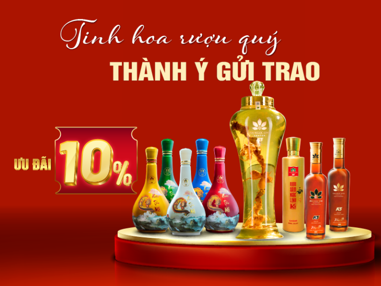 Chương trình khuyến mãi rượu tháng 7 của K5.