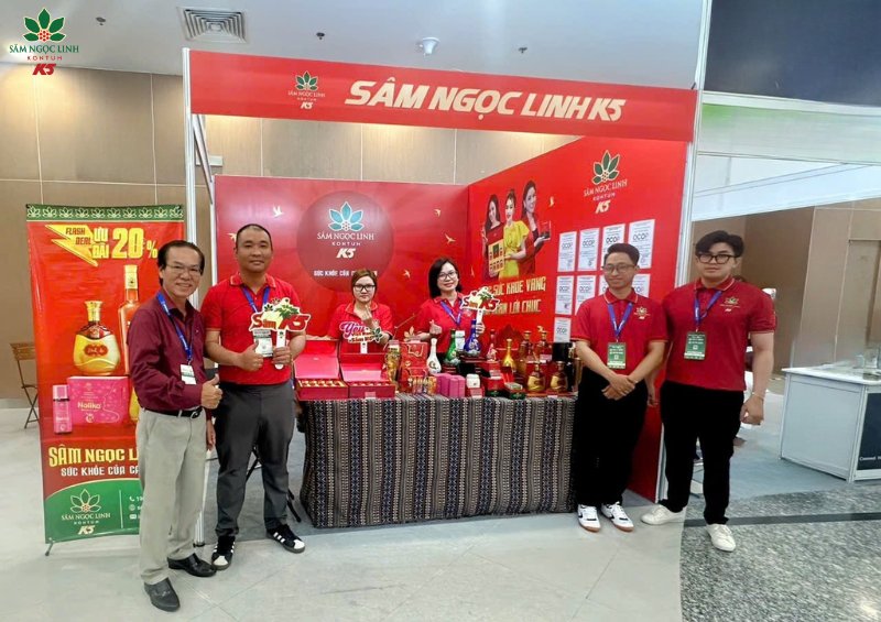 Gian hàng K5 tại sự kiện.