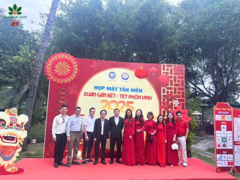 Sâm Ngọc Linh K5 tham dự họp mặt tân niên Doanh nghiệp Bình Thạnh.